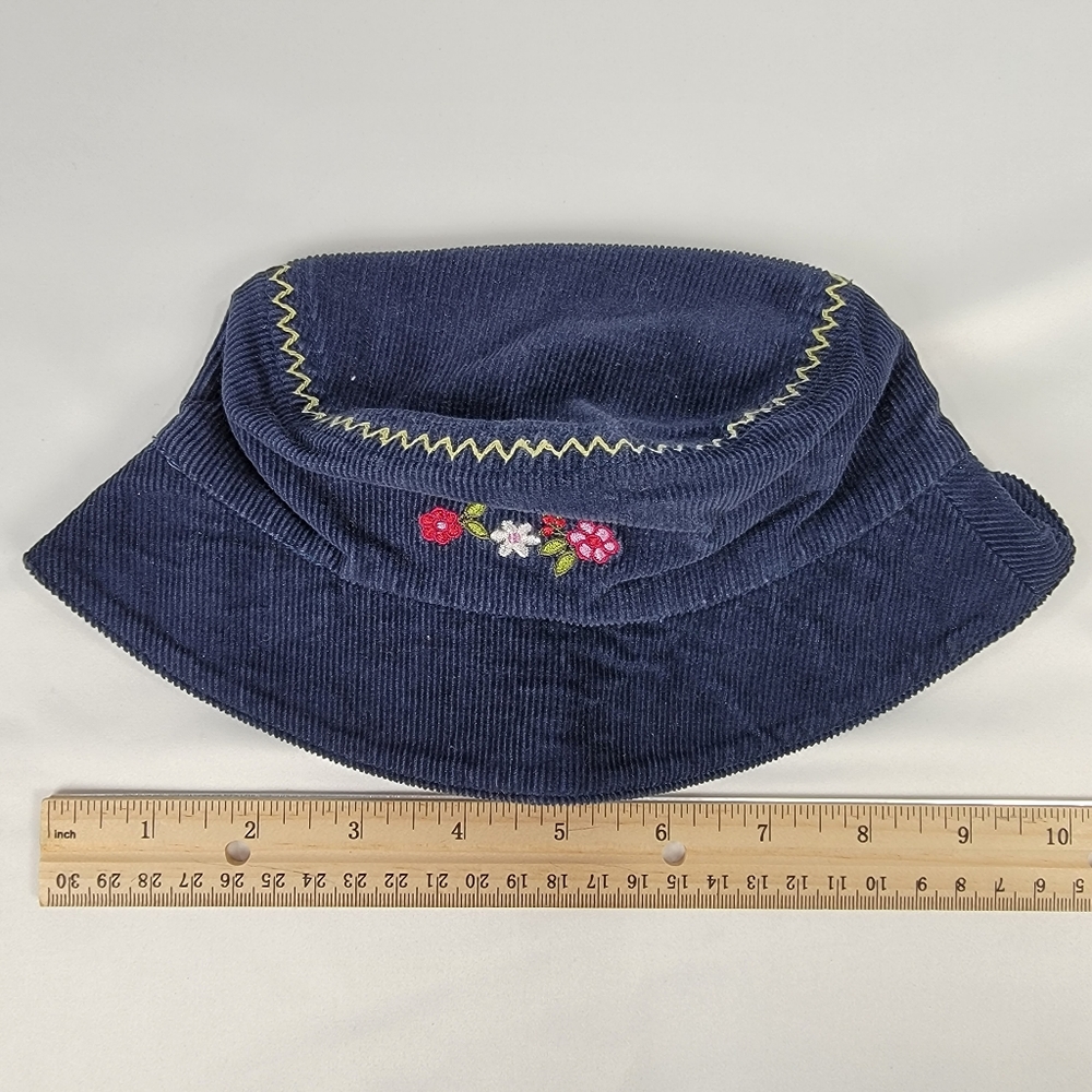 Gymboree Flower Embroidery Baby Bucket Hat - Picture 6 of 7